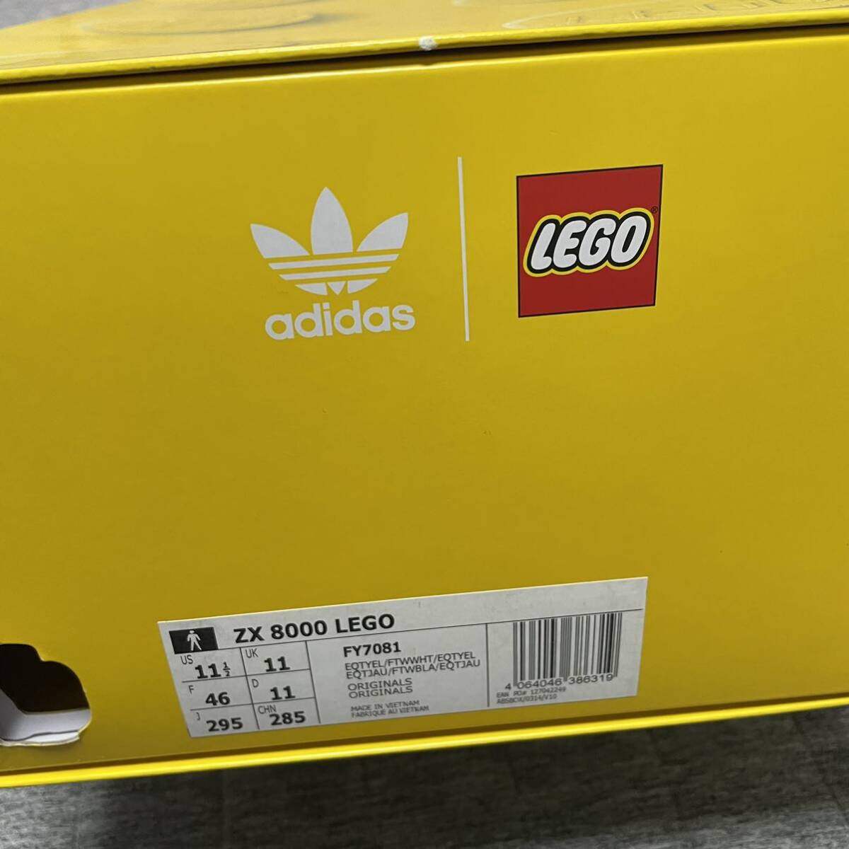 adidas x LEGO コラボ ZX8000 アディダス レゴ US11.5 29.5cm_画像7