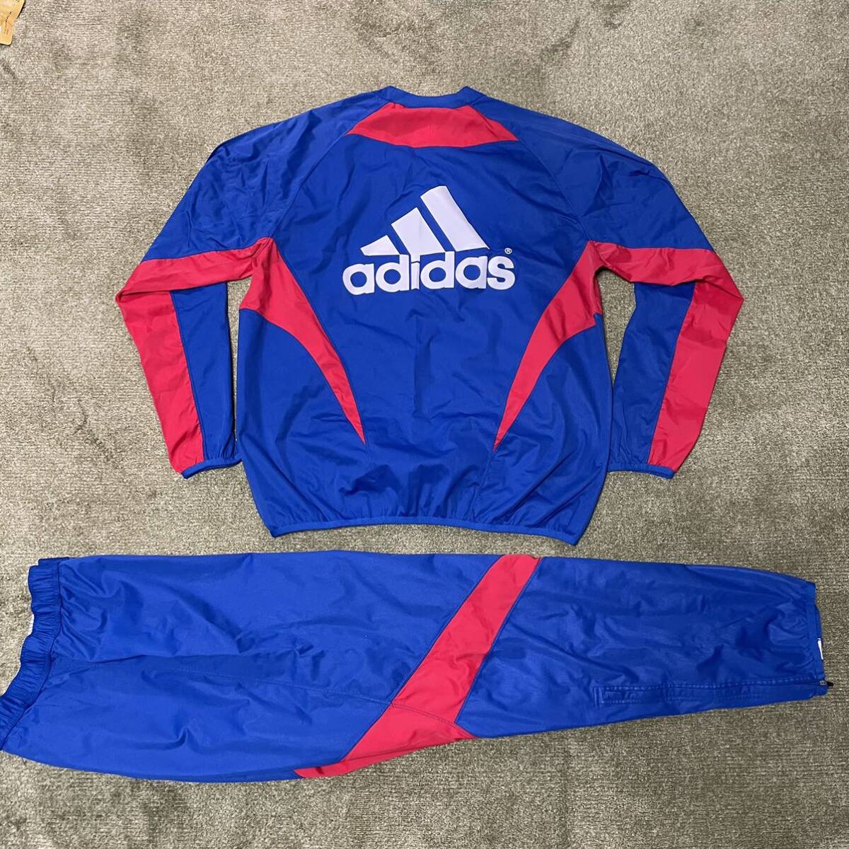 adidas FC東京 選手支給 非売品 リバーシブル ウインドブレーカー ピステ スーツ XO 上下 2XL セットアップ 旧エンブレム TOKYO