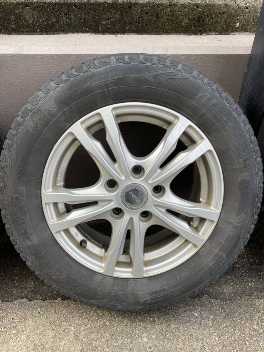 RK1 ステップワゴンに使用 195/65r15 オールシーズンタイヤ 21年製 4本セットの画像3