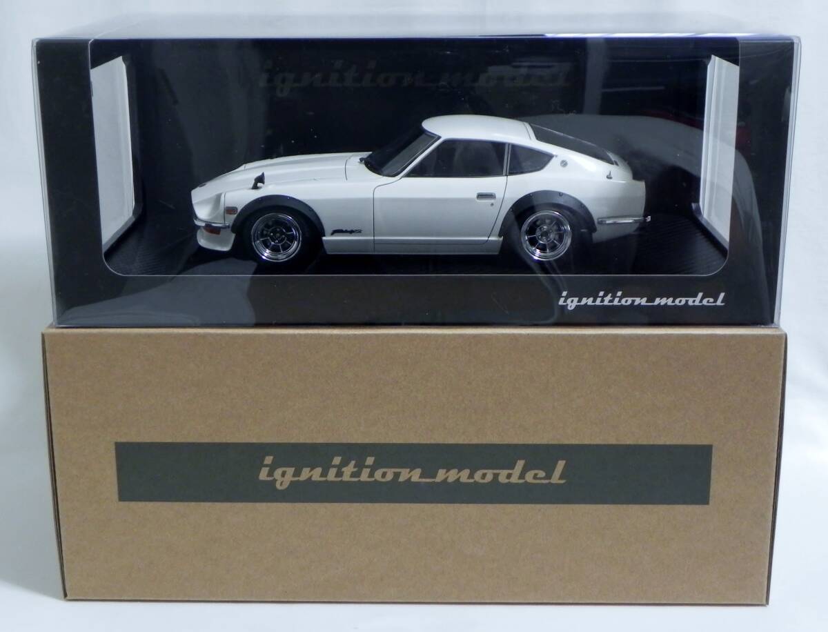 IG 0180 1/18 日産 フェアレディZ S30 ホワイト ハヤシストリート イグニッションモデル Nissan Fairlady Z (S30) White_画像10