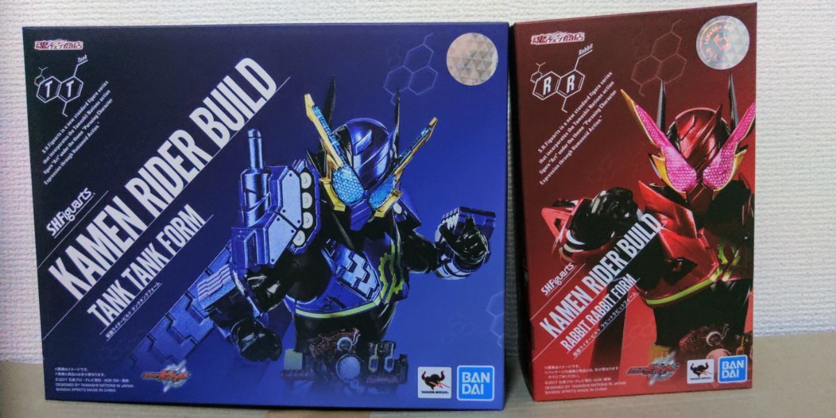 shフィギュアーツ　仮面ライダービルド　ラビットラビット＆タンクタンク_画像1