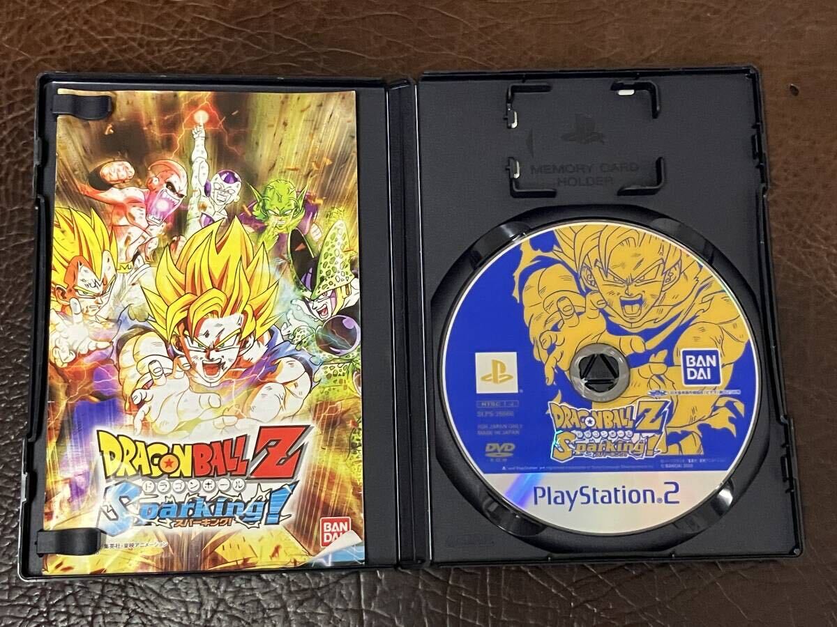 ★ 送料無料 PS2 アクション ★ ドラゴンボール Z + Z2 + Z3 +Z スパーキング! 動作確認済 説明書付き ★_画像6