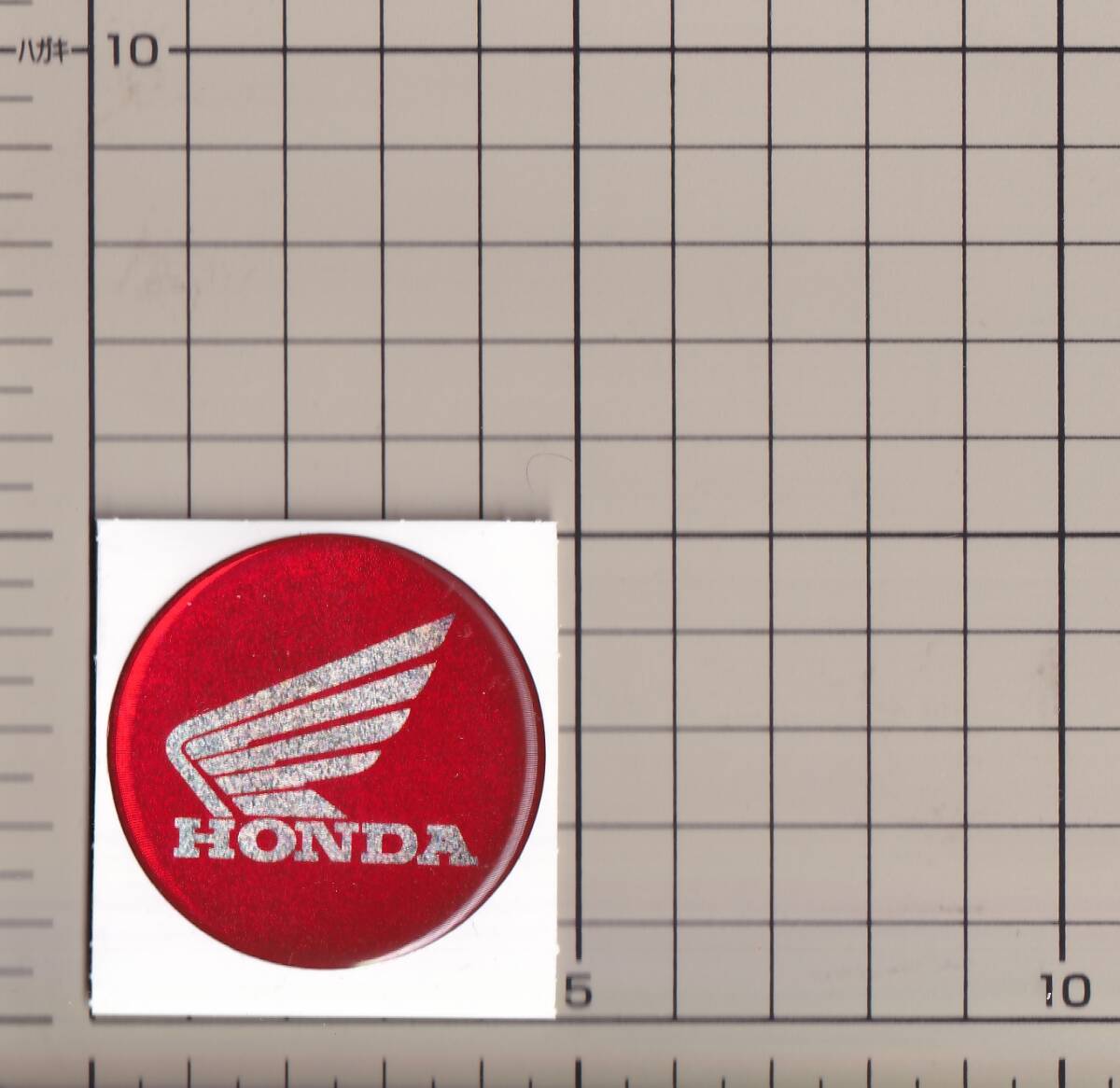 ホンダ ウィング マーク スパンコール エンブレム HONDA emblem spangle wing mark_画像1