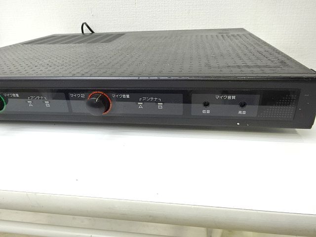 BMB WT-8000 カラオケ機器 ワイヤレスマイクレシーバー 通電確認済み_画像4