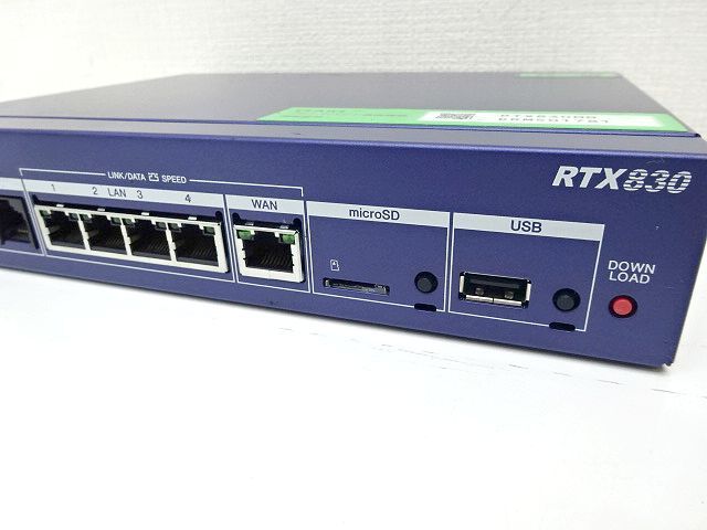 YAMAHA Yamaha Giga доступ VPN маршрутизатор RTX830 сеть оборудование 