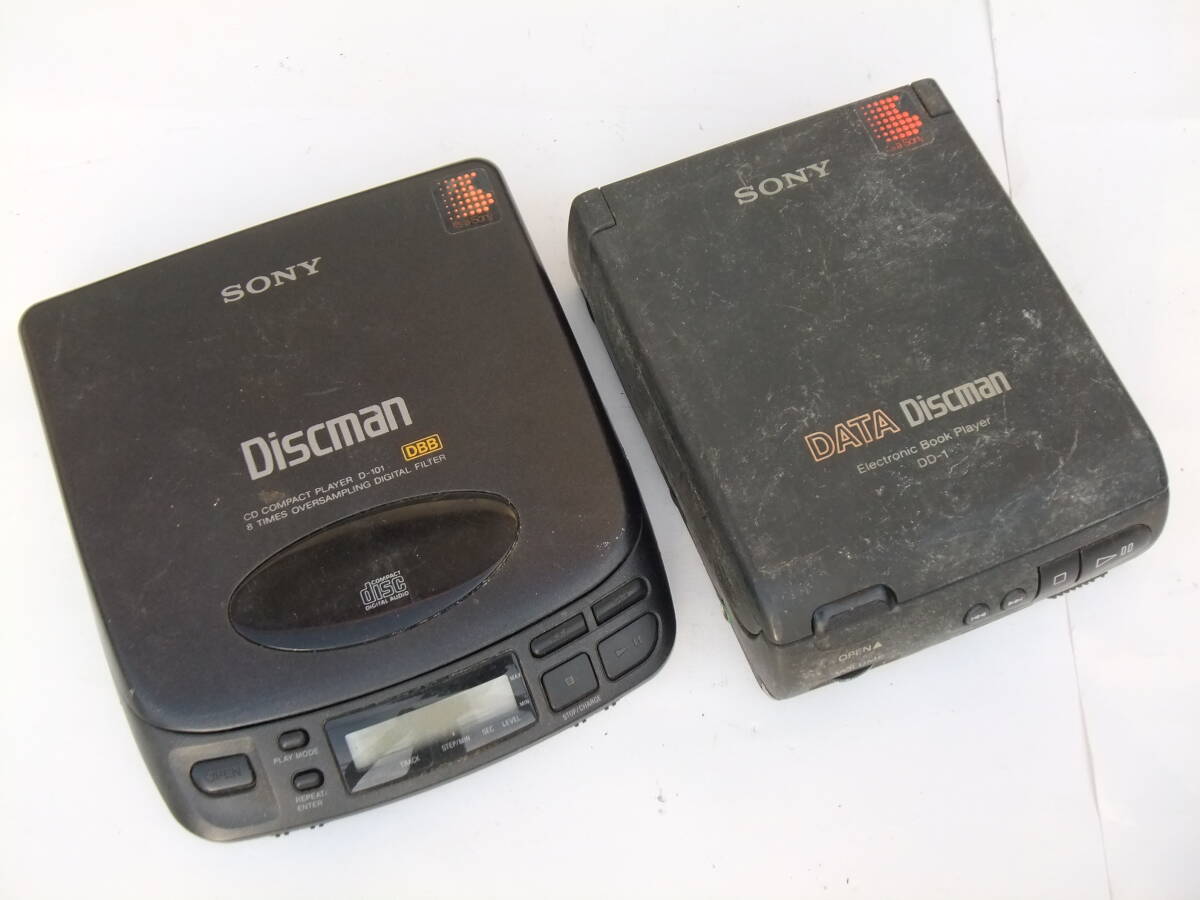 SONY Discman D-101 D-66 D-202 D-275 DD-1 aiwa XP-V30 Pnasonic SL-S310 SL-CT440 AudioComm CDP-3866Z ジャンク品の画像3