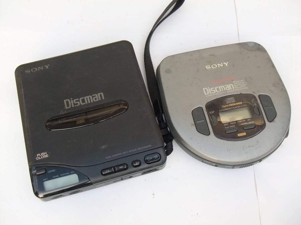 SONY Discman D-101 D-66 D-202 D-275 DD-1 aiwa XP-V30 Pnasonic SL-S310 SL-CT440 AudioComm CDP-3866Z ジャンク品の画像4