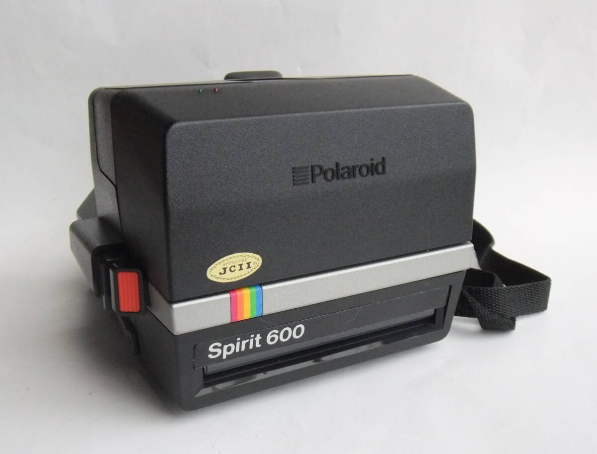 Polaroid ポラロイドカメラ Spirit 600 動作品 フィルム付き_画像8