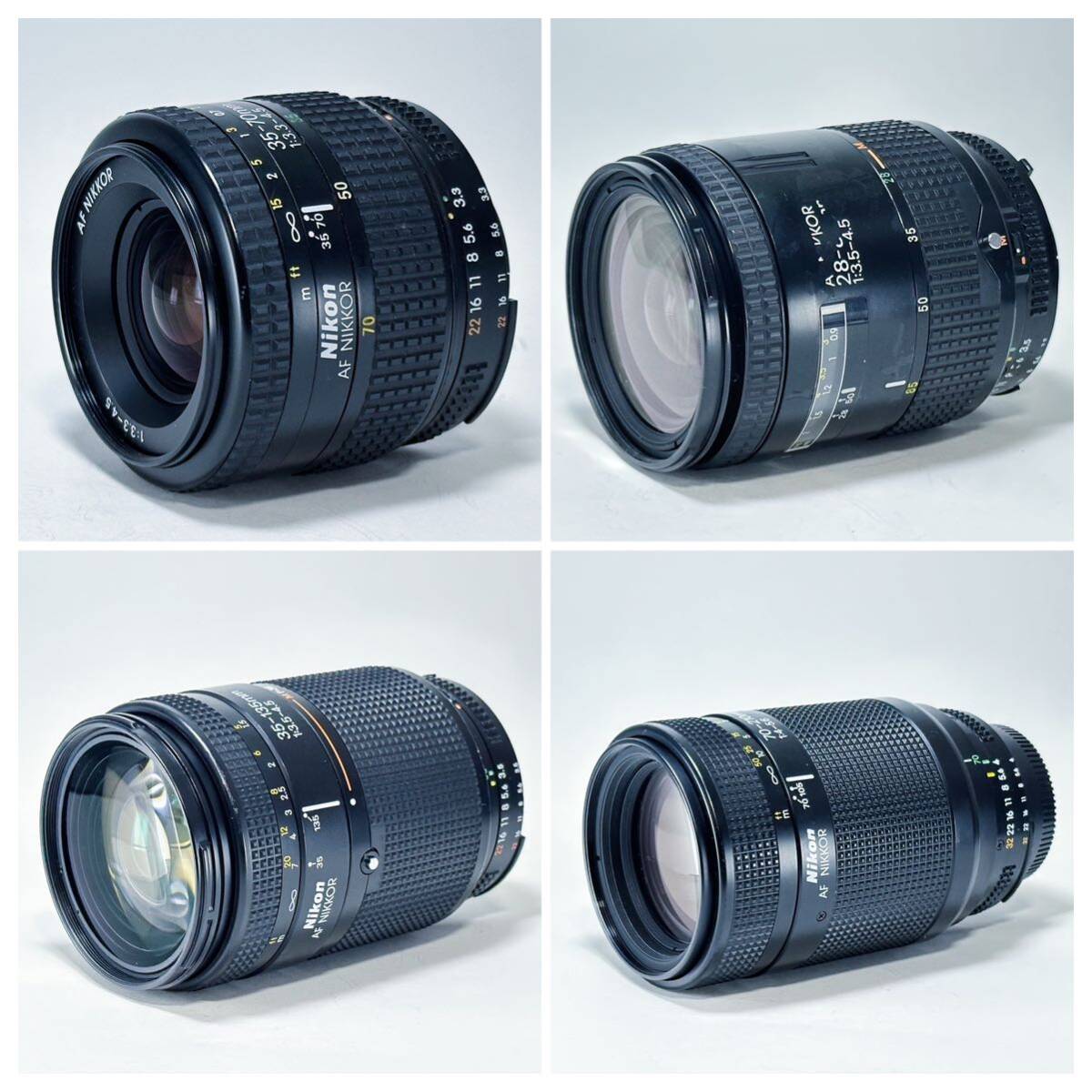 Nikon AF ズームレンズ 6本 セット NIKKOR 24-120mm 3.5-5.6D NIKKOR 70-300mm 4-5.6G 含む_画像10