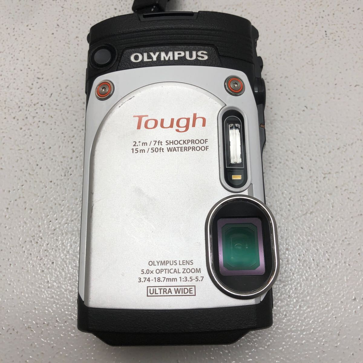 【動作OK】 OLYMPUS STYLUS Tough TG-860 コンパクトデジタルカメラ オリンパス 防水性能15ｍ 現状品 05161127_画像1