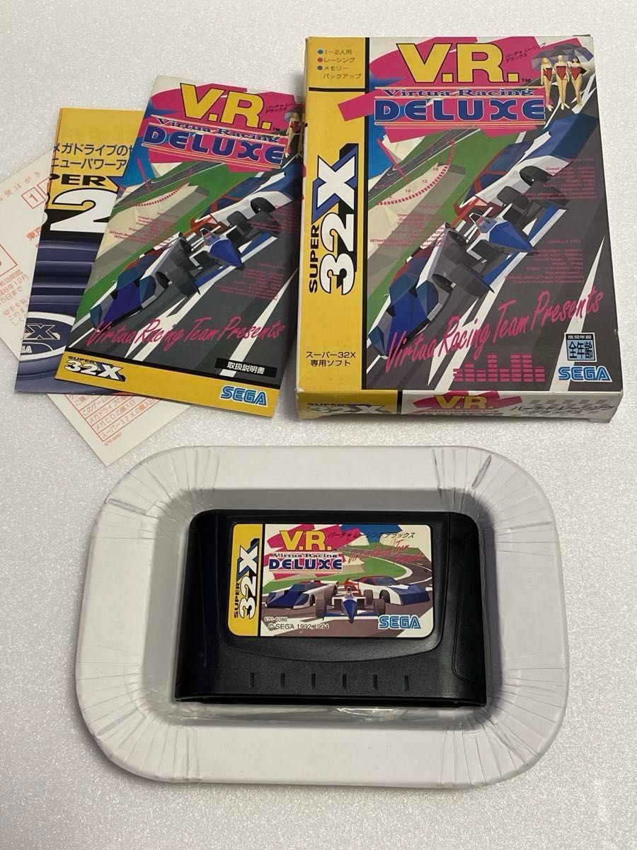 バーチャレーシング デラックス V R Virtua Racing Deluxe MD バーチャレーシング デラックス V R Virtua Racing Deluxe MD