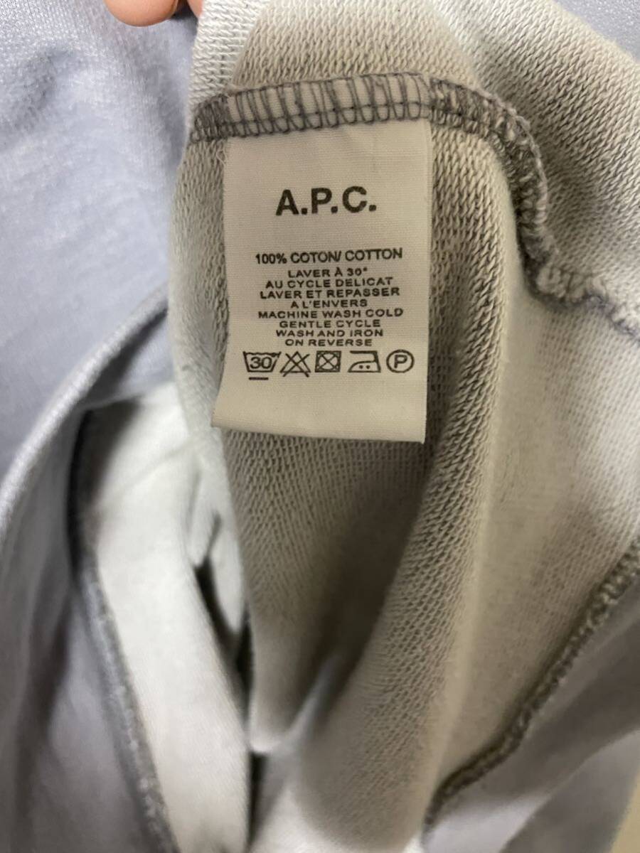 ■APC(アーペーセー)■ロングTシャツ/ロンT/メンズ/L_画像4