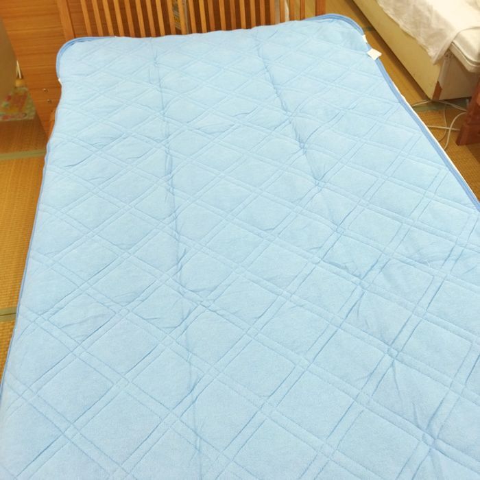  contact cold sensation bed pad sheet 2 sheets set single four . rubber attaching both sides sin car pie ru single 100×205 gray blue bed pad 