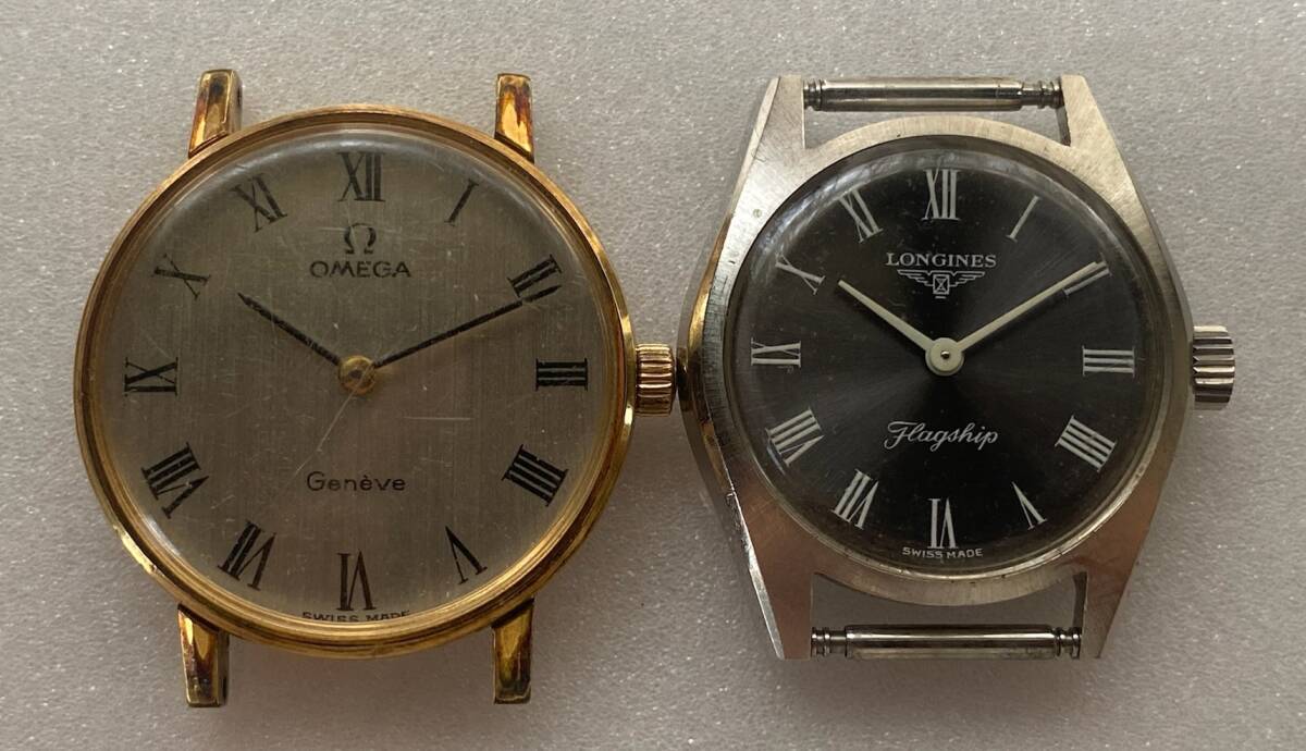  wristwatch that 3 OMEGA/RADO/ Longines /TISSTO 4 inspection : hand winding lady's self-winding watch quartz clock Vintage 