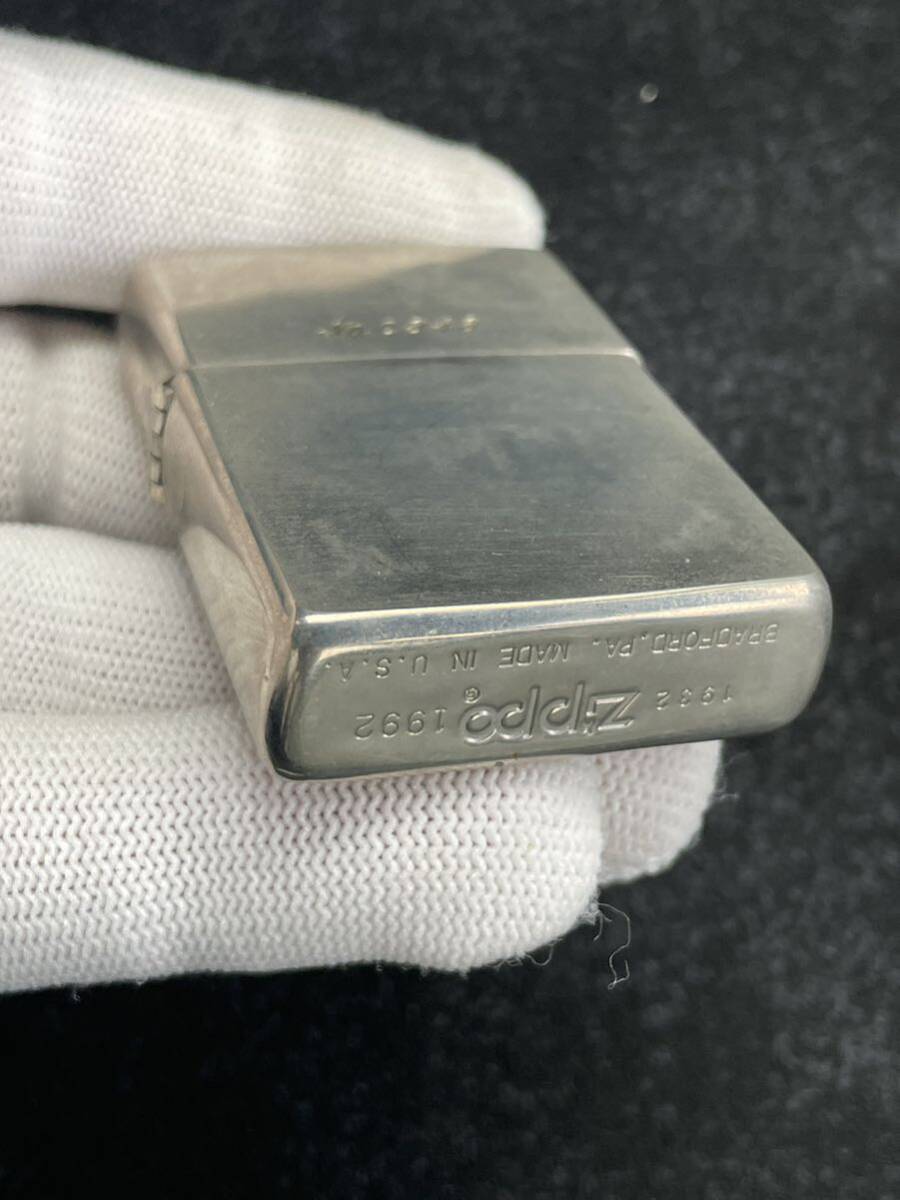 ZIPPO オイルライター ダイアゴナルライン 1932 1992 中古品の画像4