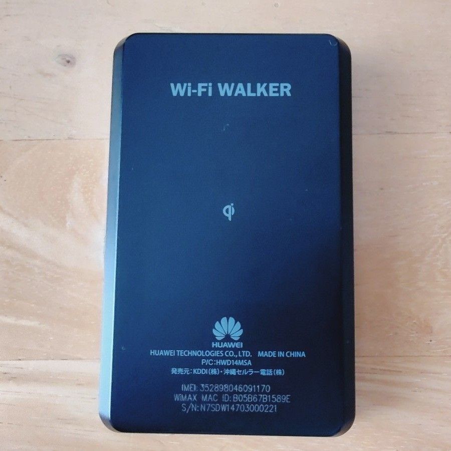 ルーター Wi-Fi WALKER WiMAX 2+ HWD14 au 2