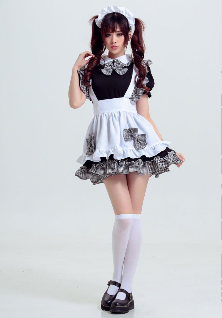 S メイド服 コンカフェ ギンガムチェック 仮装 コスプレ 可愛い S メイド服 コンカフェ ギンガムチェック 仮装 コスプレ 可愛い