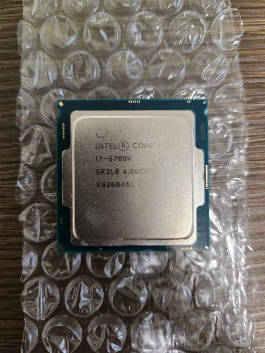 動作確認済み intel Core i7 6700k