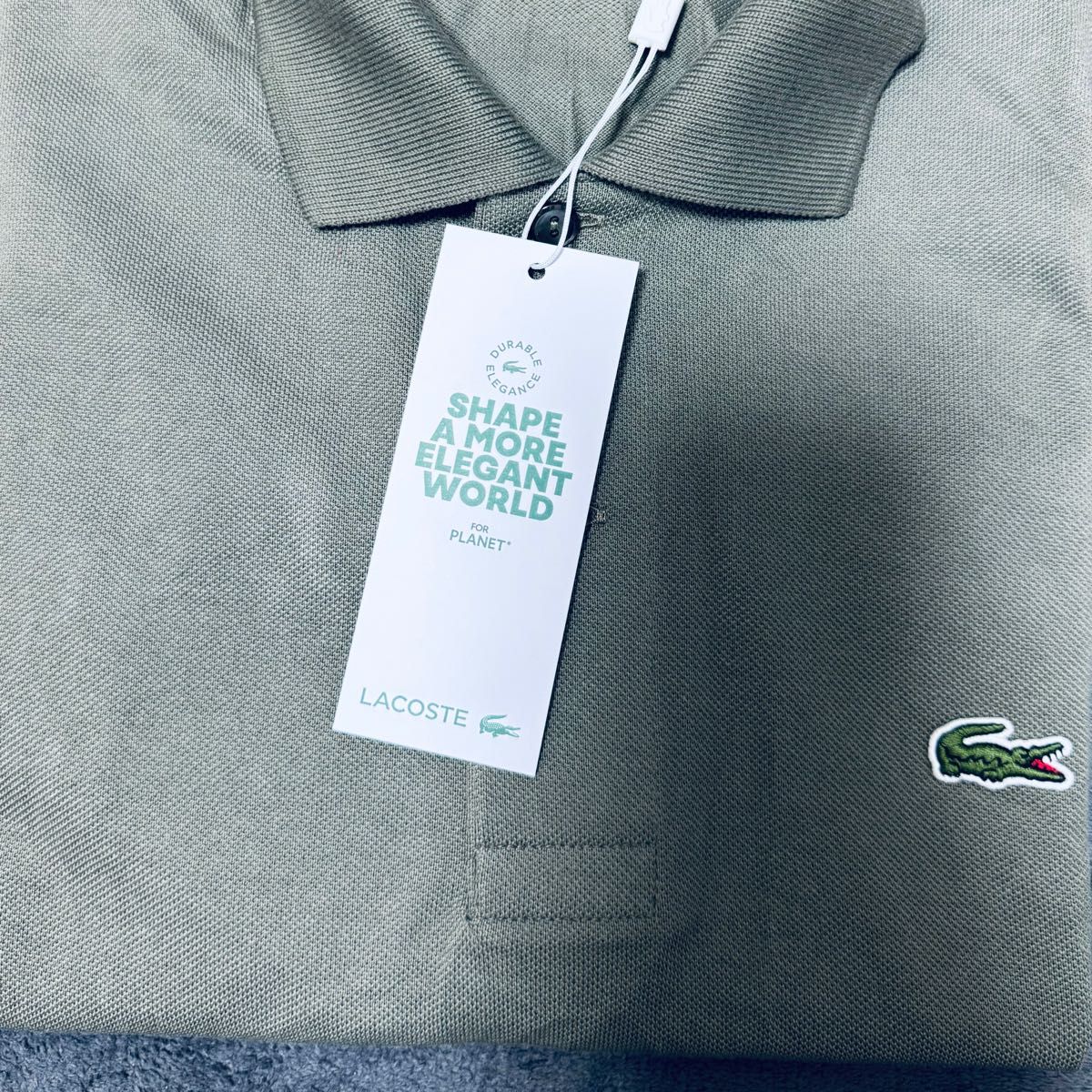 新品Lacoste ラコステクラシックフィット半袖 S オリジナル。日本未発売 ゴルフウエア ポロシャツ