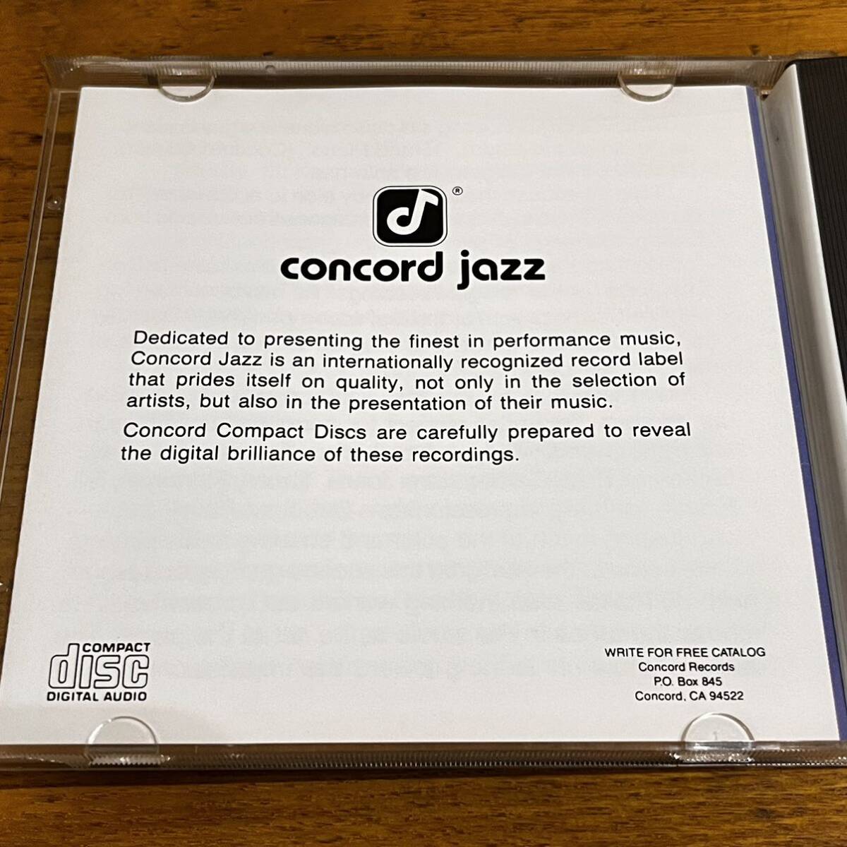 シール帯 CD ジョージ・シアリング GEORGE SHEARING MORE GRAND PIANO 日本語解説有り ディスク良好 87年_画像2