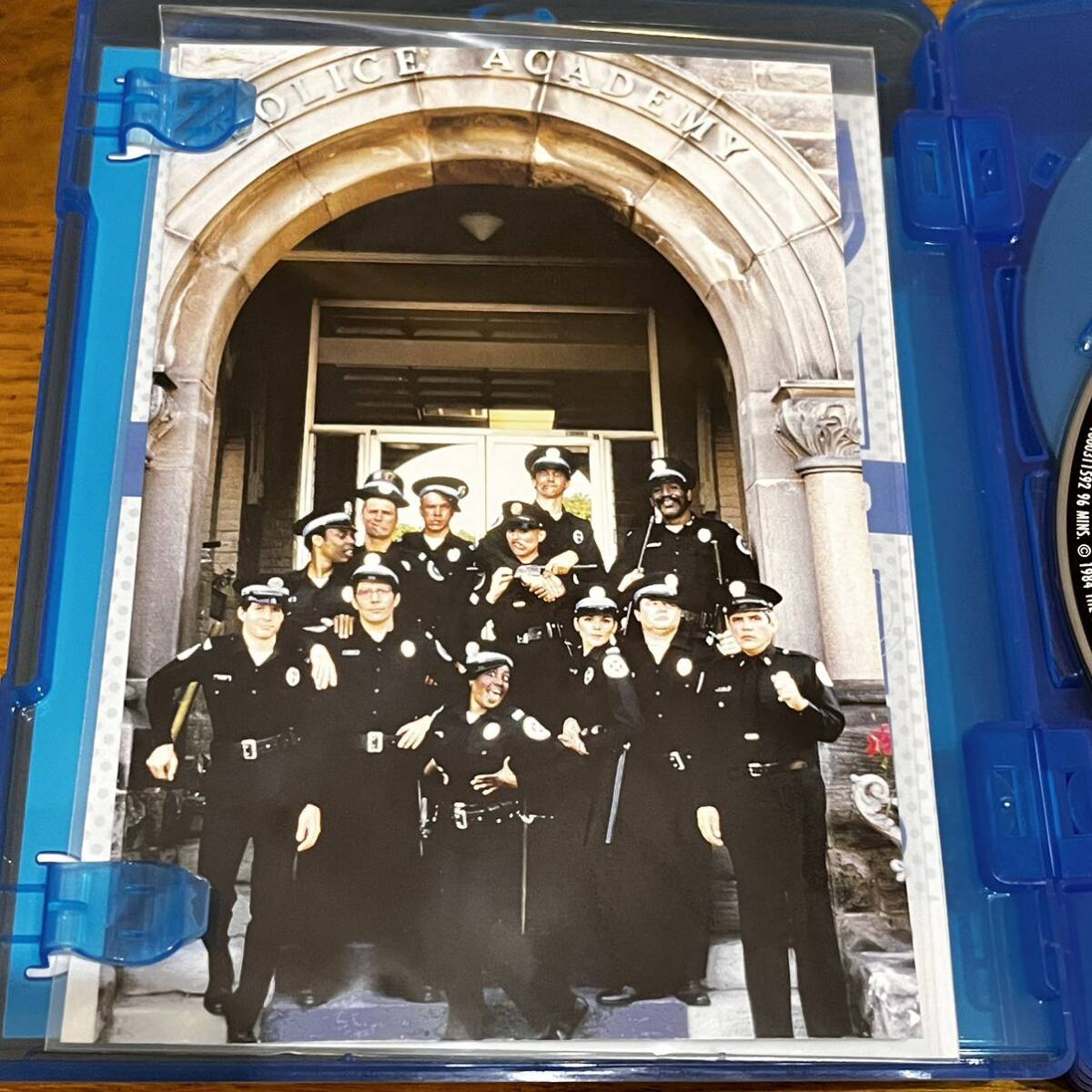 Blu-ray 7 листов комплект POLICE ACADEMY Police * красный temi-THE COMPLETE COLLECTION диск хороший открытка имеется рукав кейс specification с поясом оби 