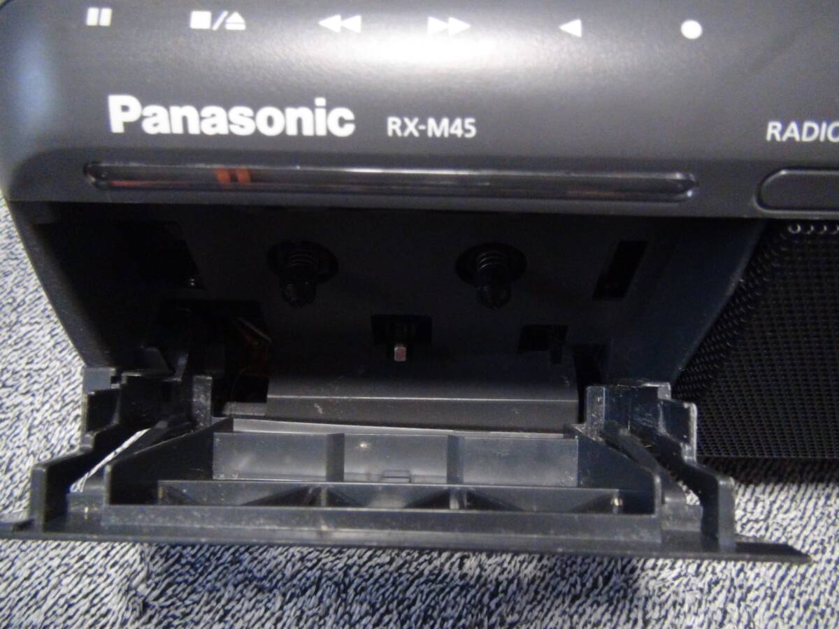 Panasonic RX-M45 FM・AM ラジオカセットレコーダー !。_画像5