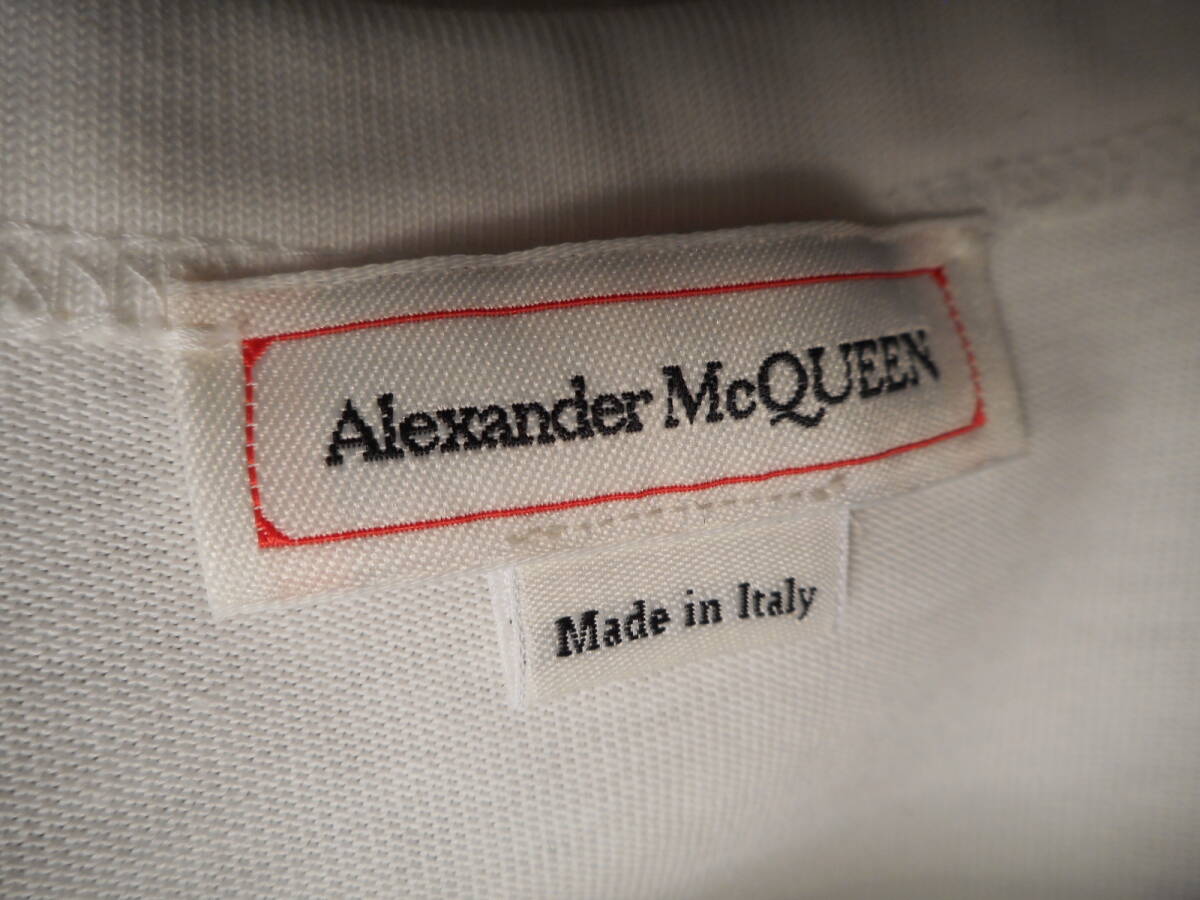  rare *[ Alexander McQueen ][AMQ& leaf flower botanikaru] designer's T-shirt 