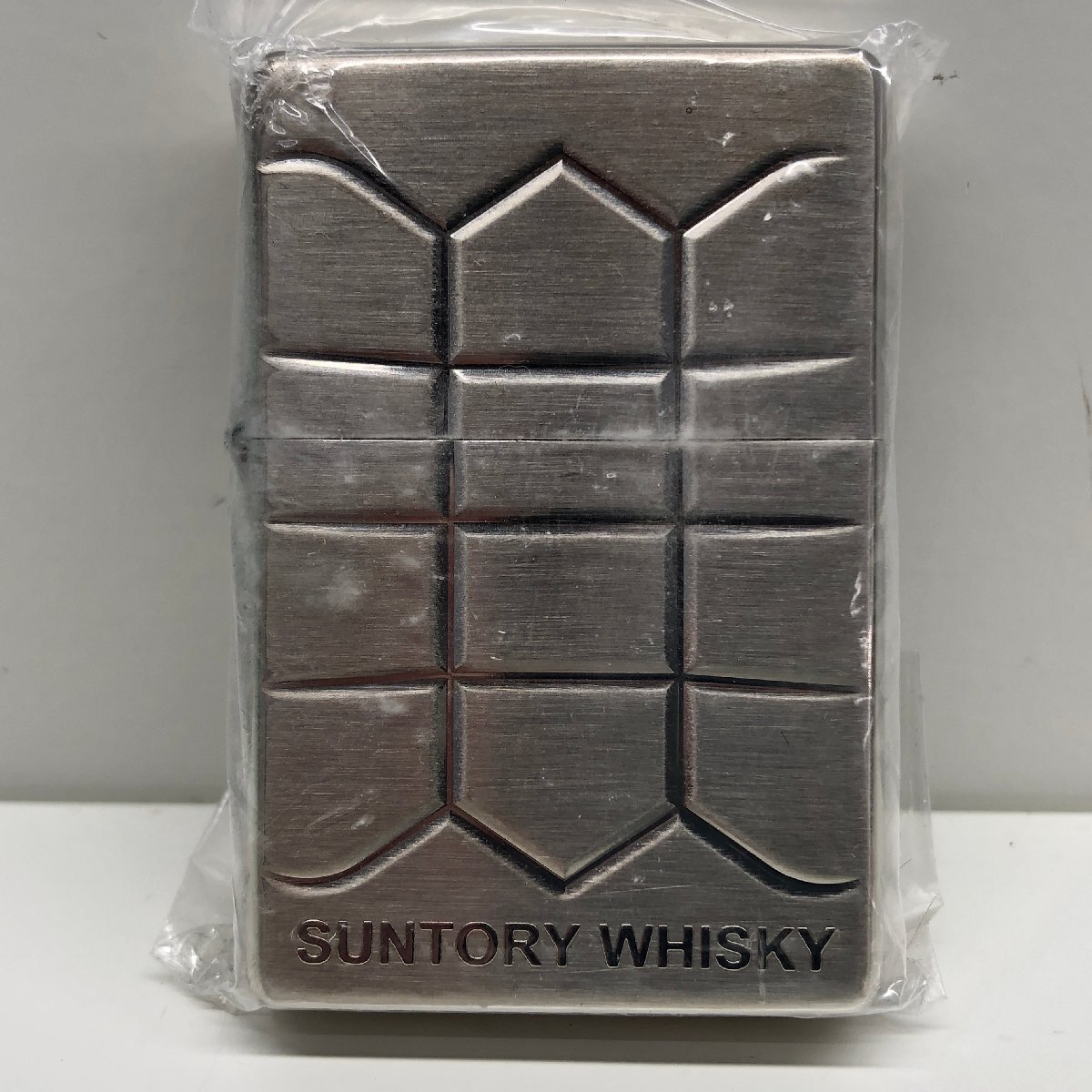 【動作未確認品】SUNTORY WHISKY サントリーウィスキー ZIPPO ジッポ 喫煙具 コレクション 本体のみの画像1