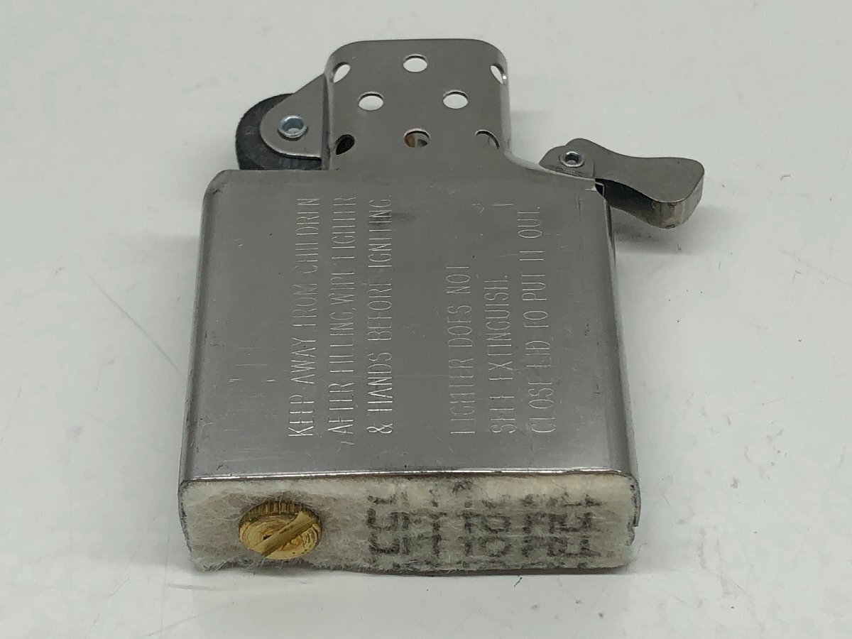 9【未使用】ゴールデンバット　ZIPPO　ジッポ　オイルライター　タバコ　喫煙具 　本体のみ　動作未確認_画像8