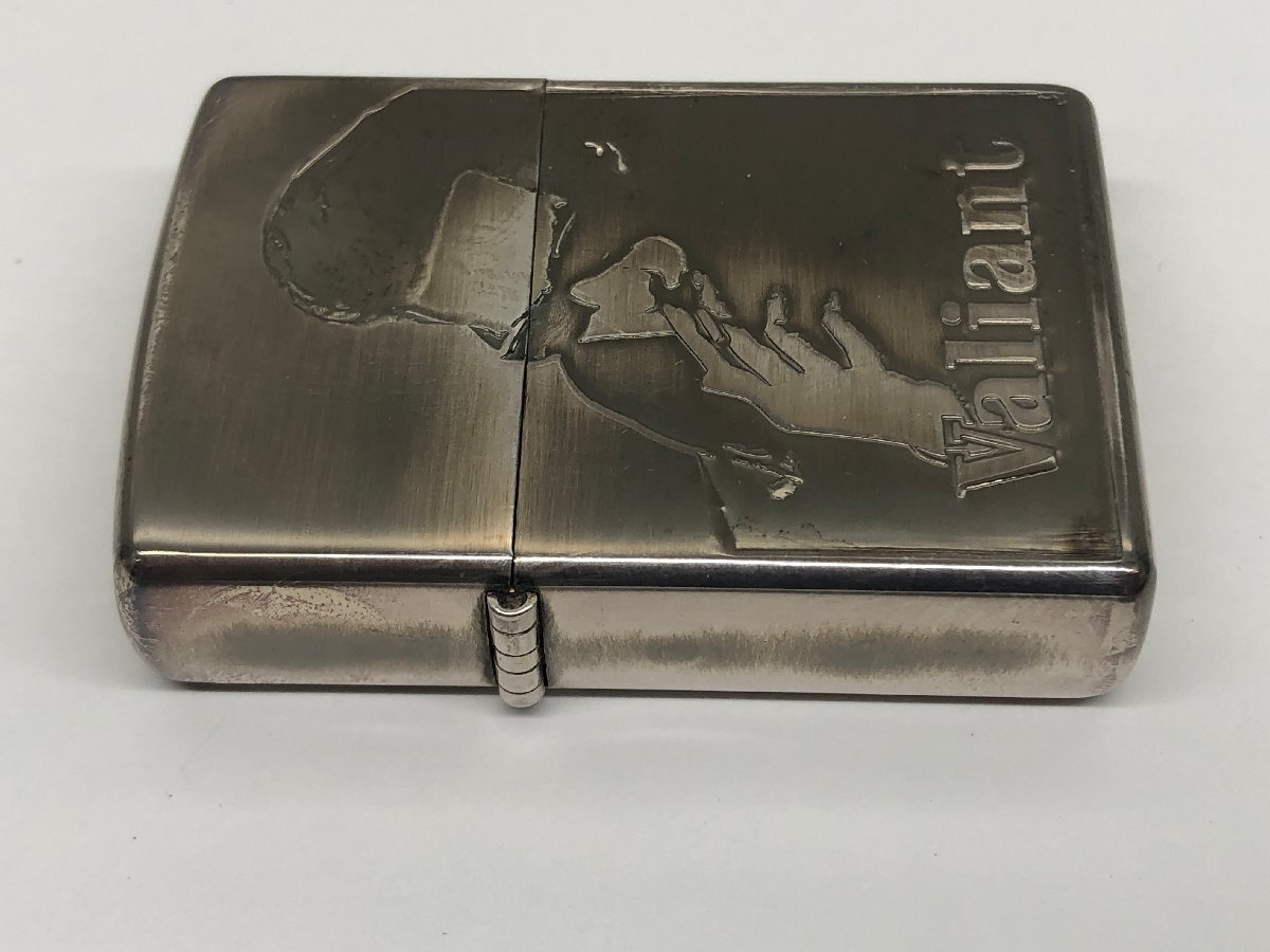 32【未使用】VALIANT　ヴァリアント　ZIPPO　ジッポ　オイルライター　タバコ　喫煙具　本体のみ　動作未確認_画像5