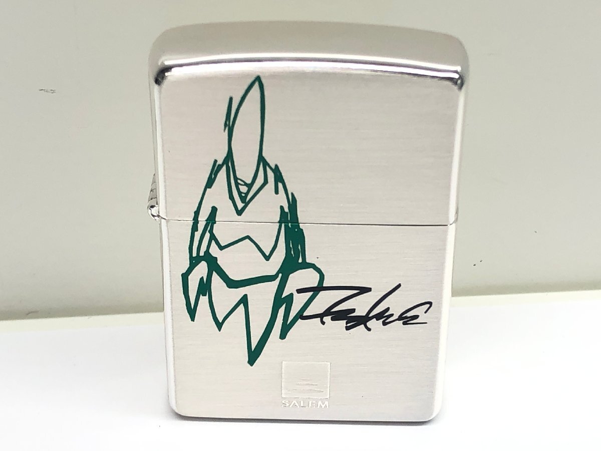 36【未使用】セーラム　SALEM　ZIPPO　ジッポ　オイルライター　タバコ　喫煙具　本体のみ　火花確認済_画像1