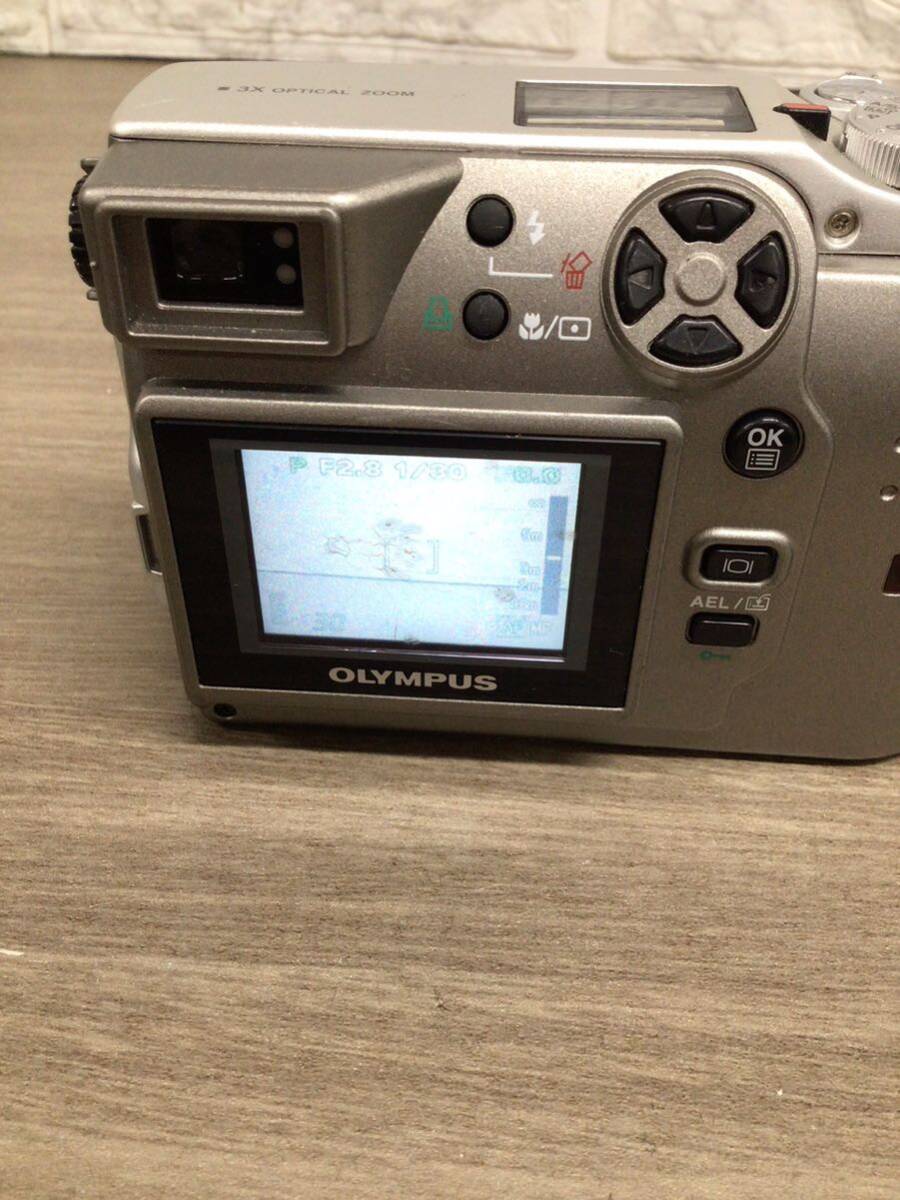 OLYMPUS C-3100 ZOOM CASIO QV-R51コンパクトデジタルカメラ デジカメ オリンパス カシオ 電池式_画像4