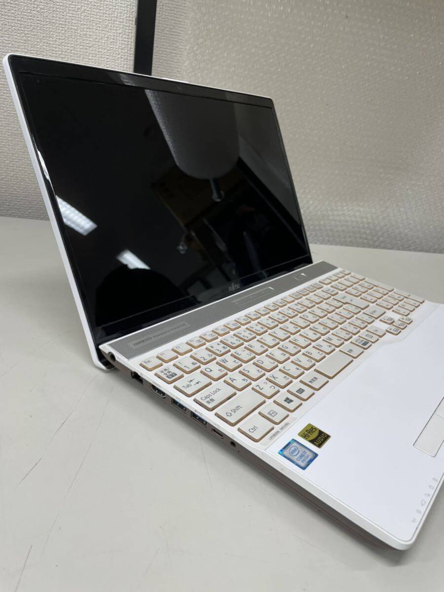 FUJITSU LIFEBOOK AH53/B3 Intel Corei7-8550U CPU 1. 80GHz memory 8GB OS none accessory adapter 