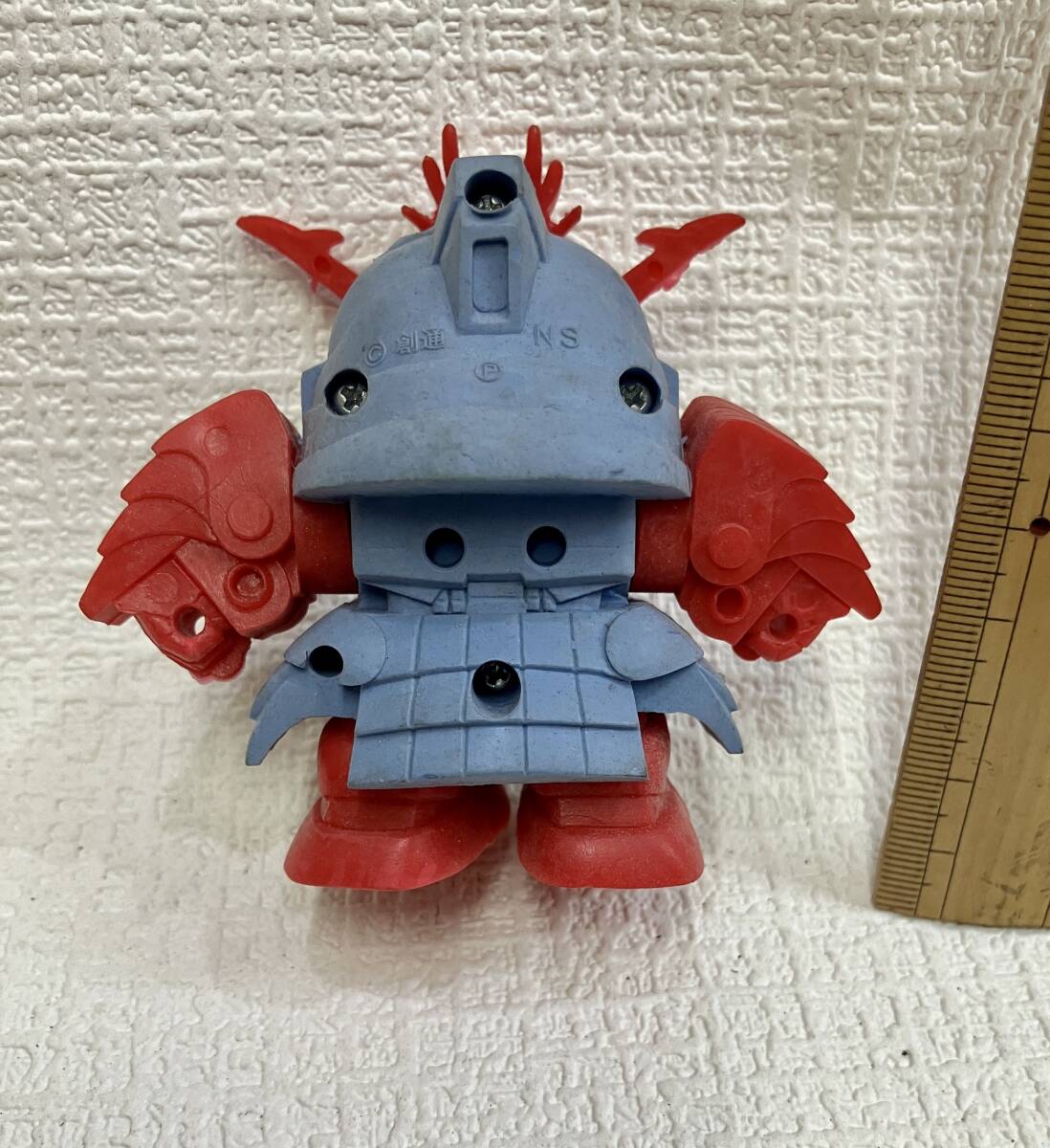 ガン消しガンダム３体/部品欠品有り/組立済み/希少/当時物/USED品/（画像参考）の画像6