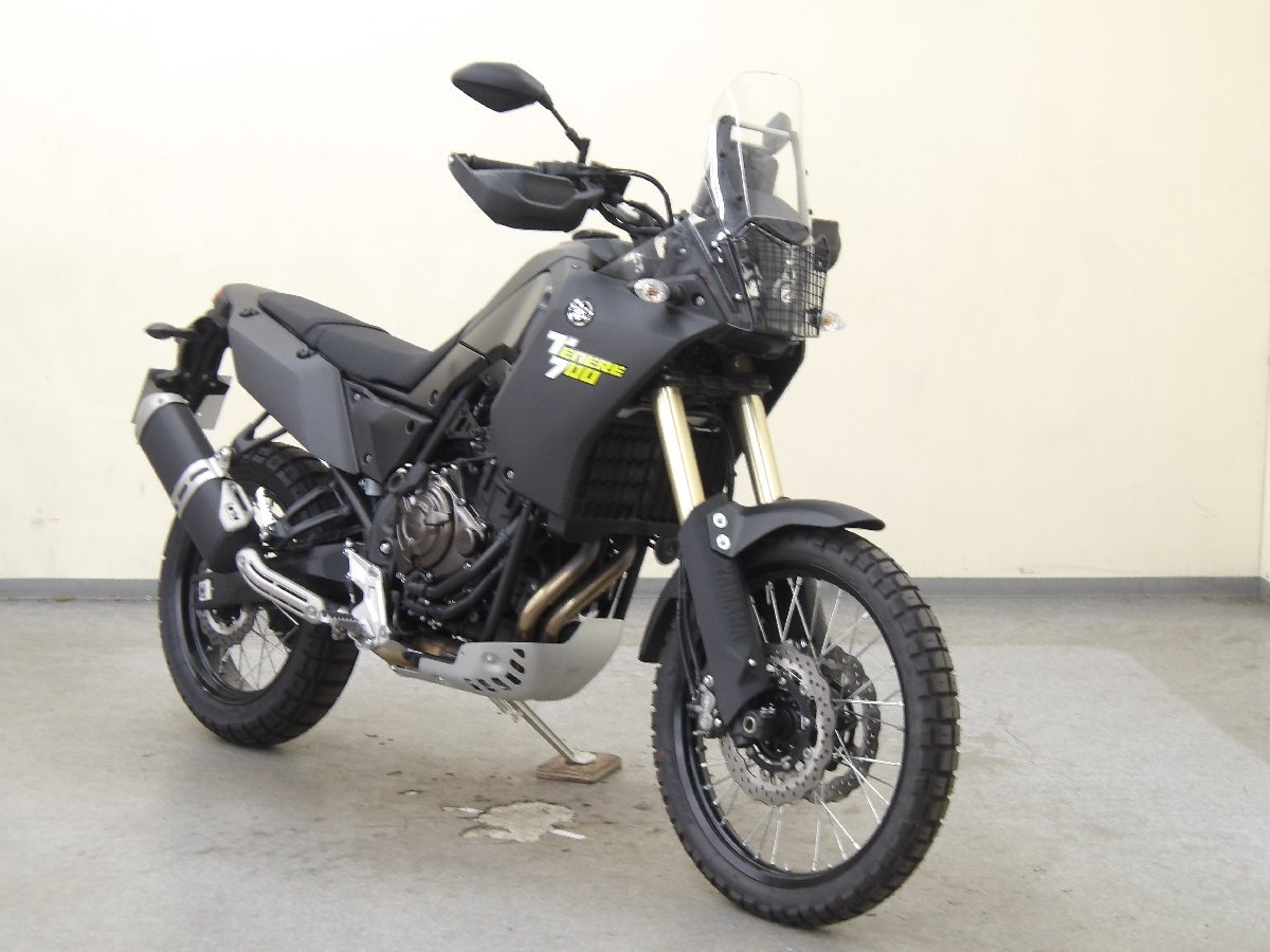 YAMAHA Tenere 700 ABS【動画有】土曜日現車確認可 要予約 ローン可 オフロード テネレ 車検残有 2BL-DM09J ETC2.0 車体 ヤマハ 売り切り_画像1