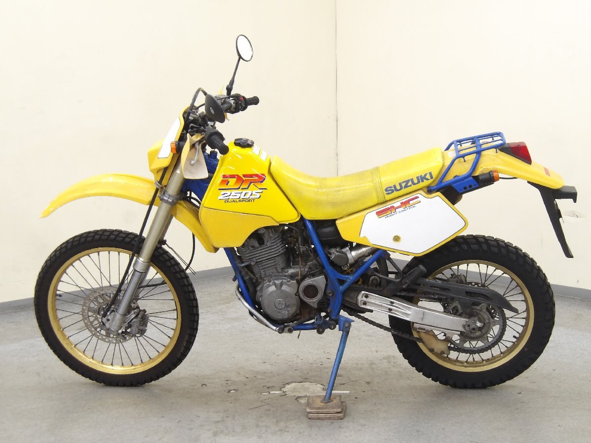 SUZUKI DR250SH【動画有】ローン可 土曜日現車確認可 要予約 250cc オフロード トレール レストアベース SJ44A 車体 スズキ 売り切り_画像5