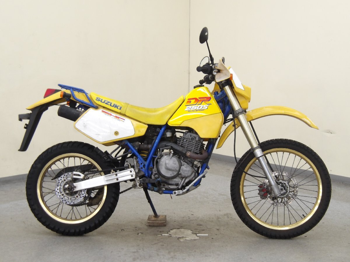 SUZUKI DR250SH【動画有】ローン可 土曜日現車確認可 要予約 250cc オフロード トレール レストアベース SJ44A 車体 スズキ 売り切り_画像4