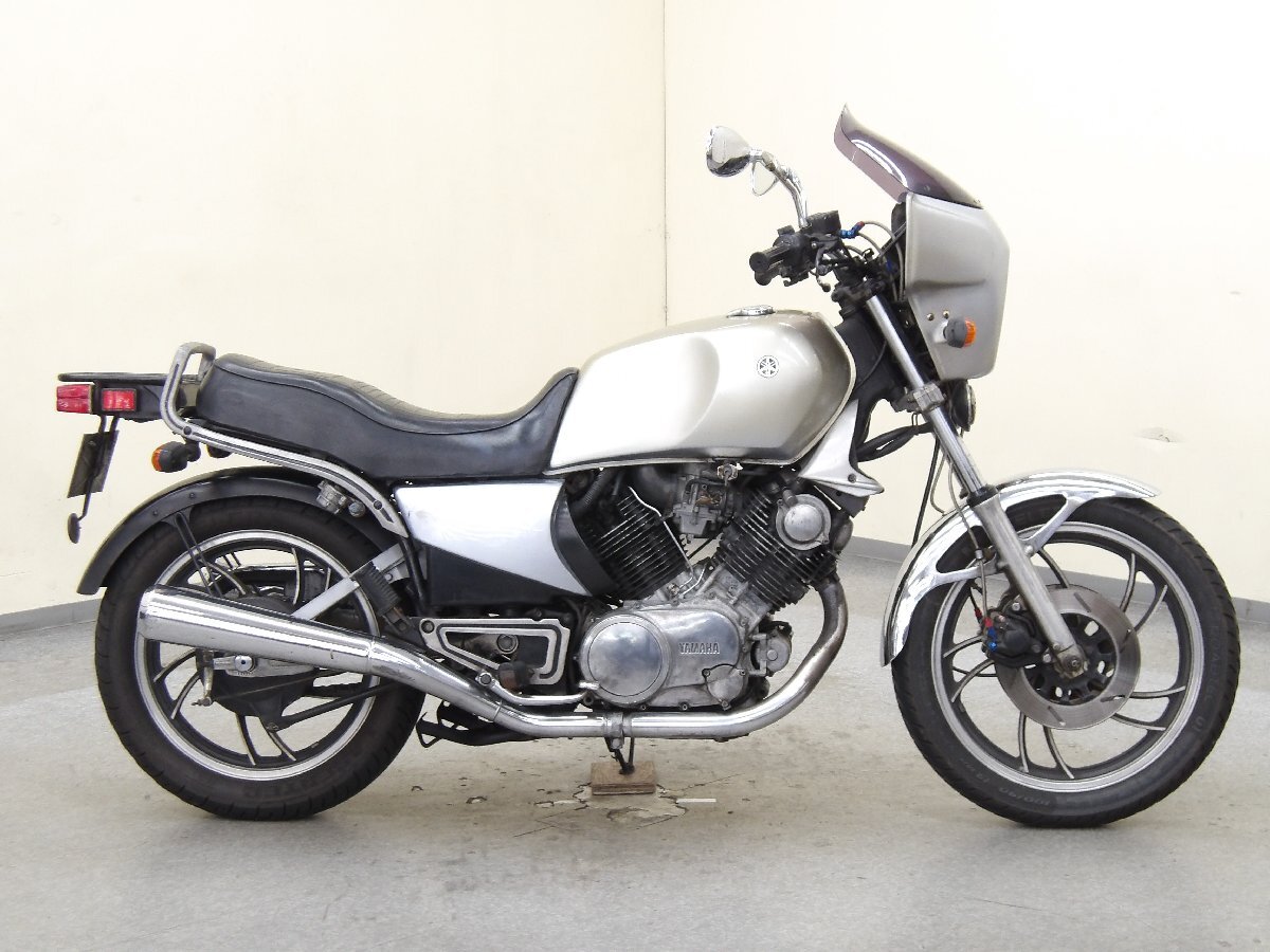 YAMAHA XV750E【動画有】ローン可 土曜日現車確認可 要予約 旧車 スポーツツアラー Vツイン XV750 車体 ヤマハ 売り切り_画像4