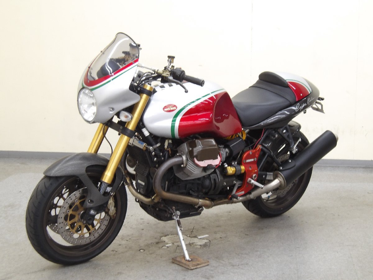 Moto Guzzi V11 COPPA ITALIA 【動画有】 ローン可 土曜日現車確認可 要予約 前後オーリンズ コッパイタリヤ KT 車体 モトグッツィ 売切_画像3