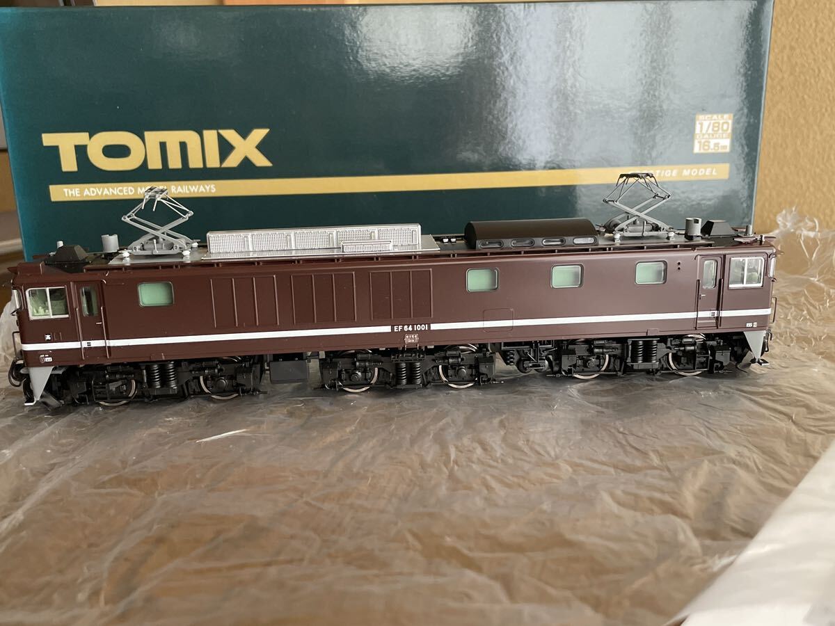 EF64 1001 茶色 プレステージモデル TOMIX HO-171 モデル EF64 1001 茶色 プレステージモデル TOMIX HO-171 モデル