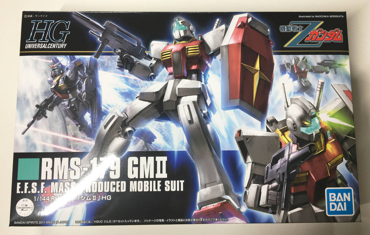 HGUC 1/144 RMS-179 ジムⅡ■未組立美品■機動戦士Zガンダム■バンダイ■GMⅡ ジム2_画像1