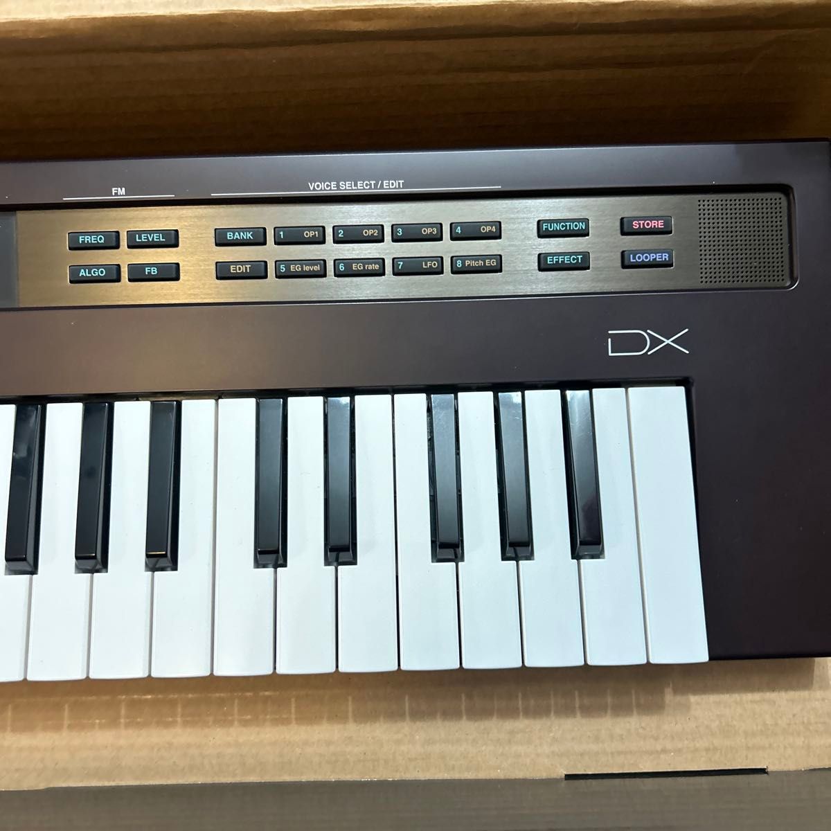 YAMAHA reface DX 中古品　動作品　decksaver付き シンセサイザー