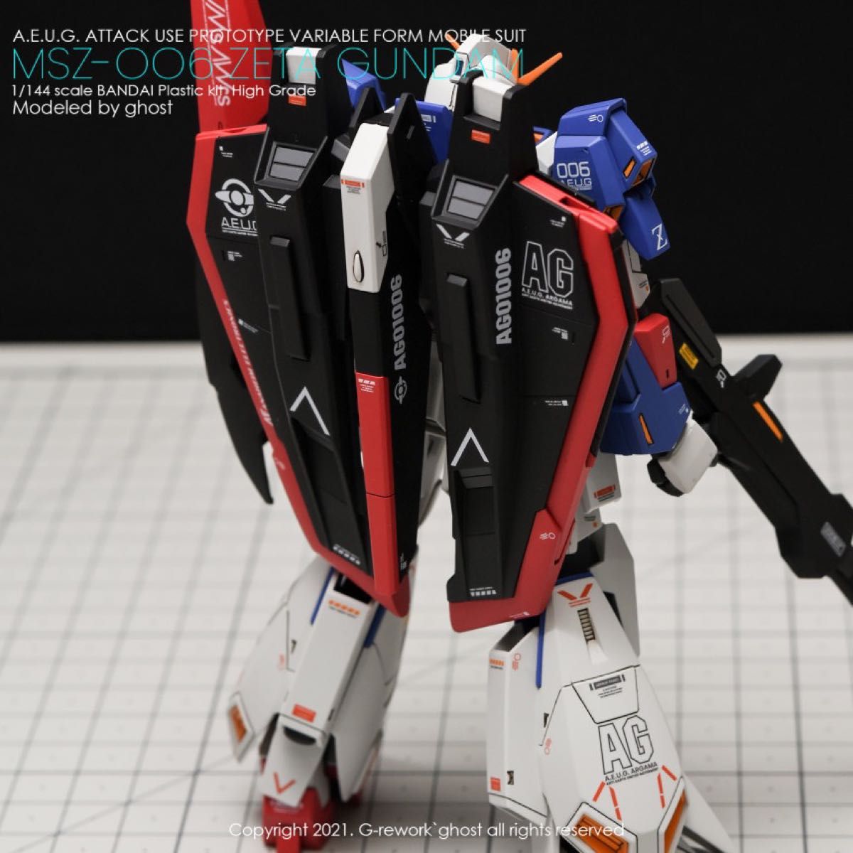 HGUC ZETAガンダム用水転写式デカール他社製　ガンダム　ガンプラ　プラモデル 専用出品