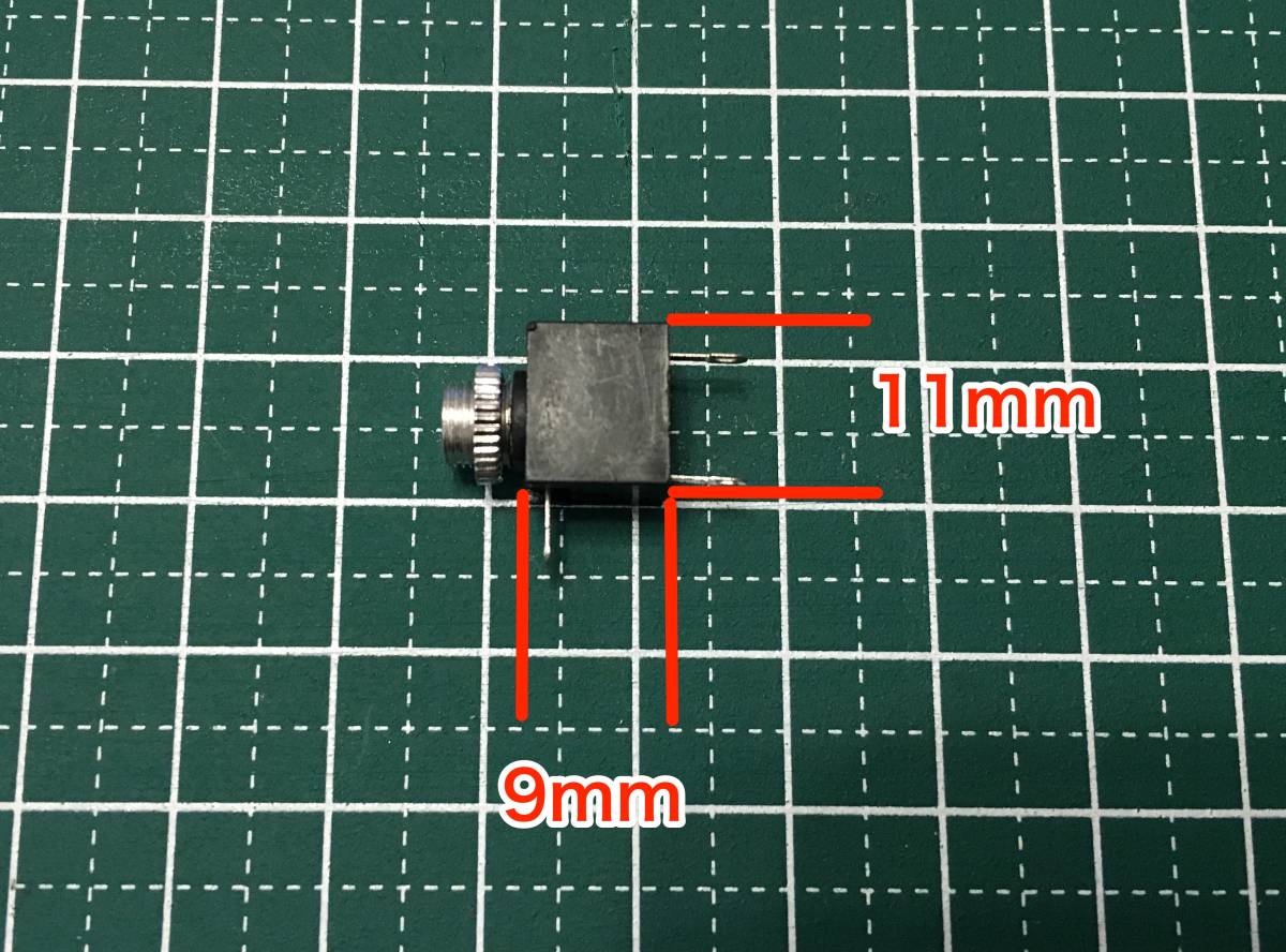 【新品】3.5mm モノラルミニジャック 10個セット 自作用・修理用に_ミニJACK3.5mmモノラルx10_【追跡有り】の画像2