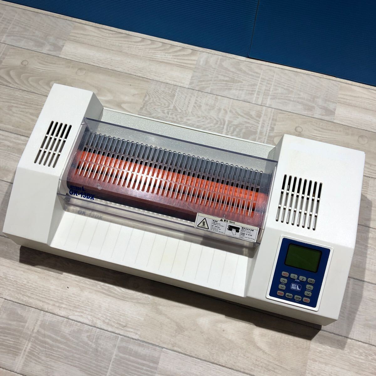 HOTDOG hot dog GK-13DX LAMI CORPORATION Lamy corporation laminating machine A3 business use power cord attaching electrification OK present condition goods 