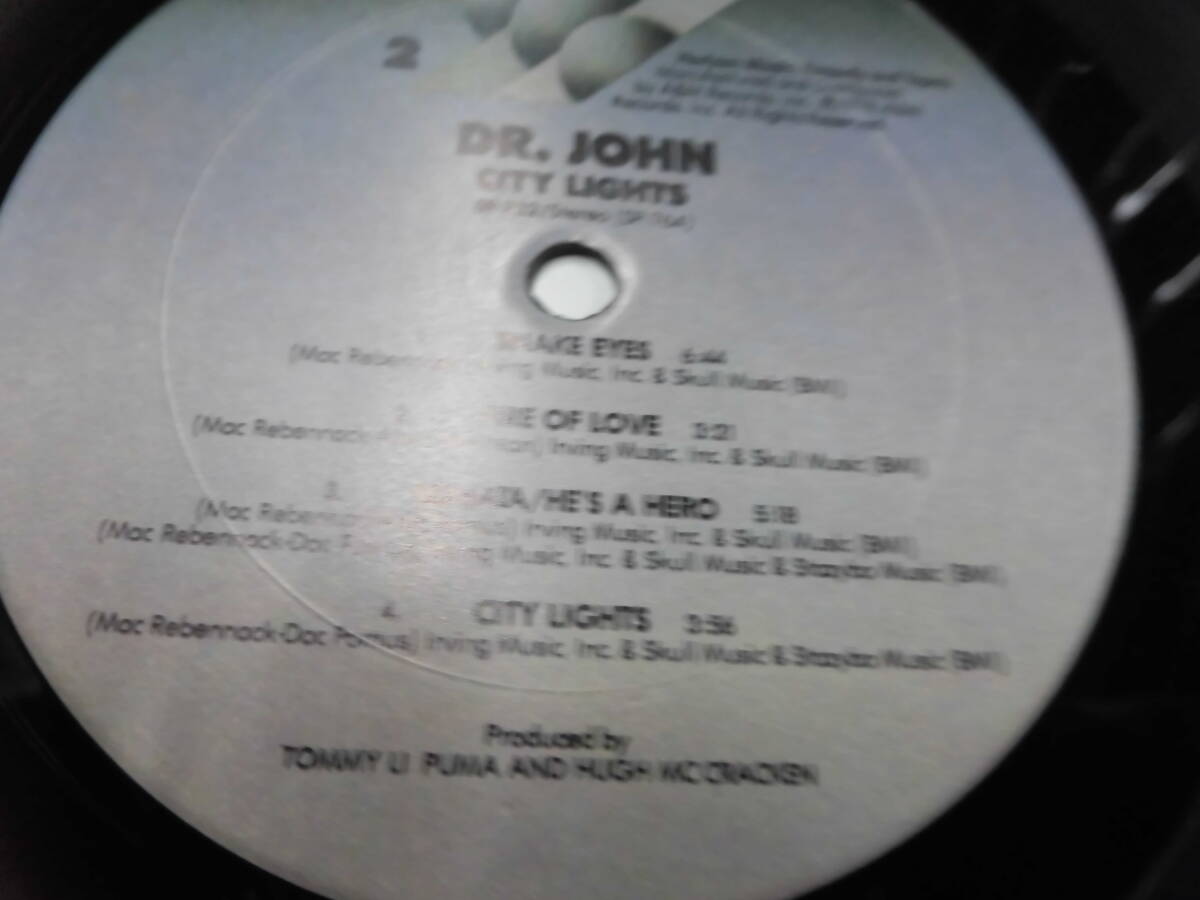 U.S.オリジナルLP DR. JOHN/CITY LIGHTSの画像3