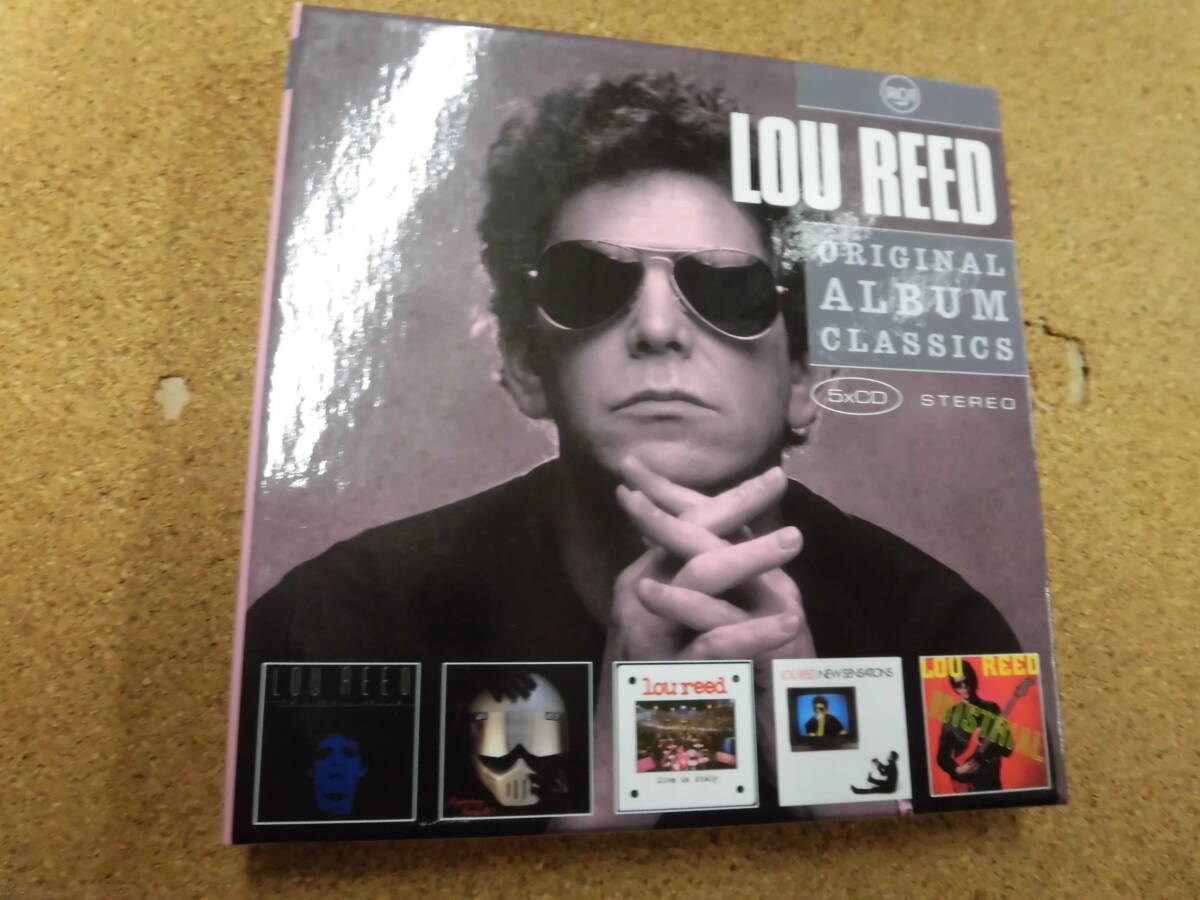 (5 листов комплект )CDBOX LOU REED : ORIGINAL ALBUM CLASSICS