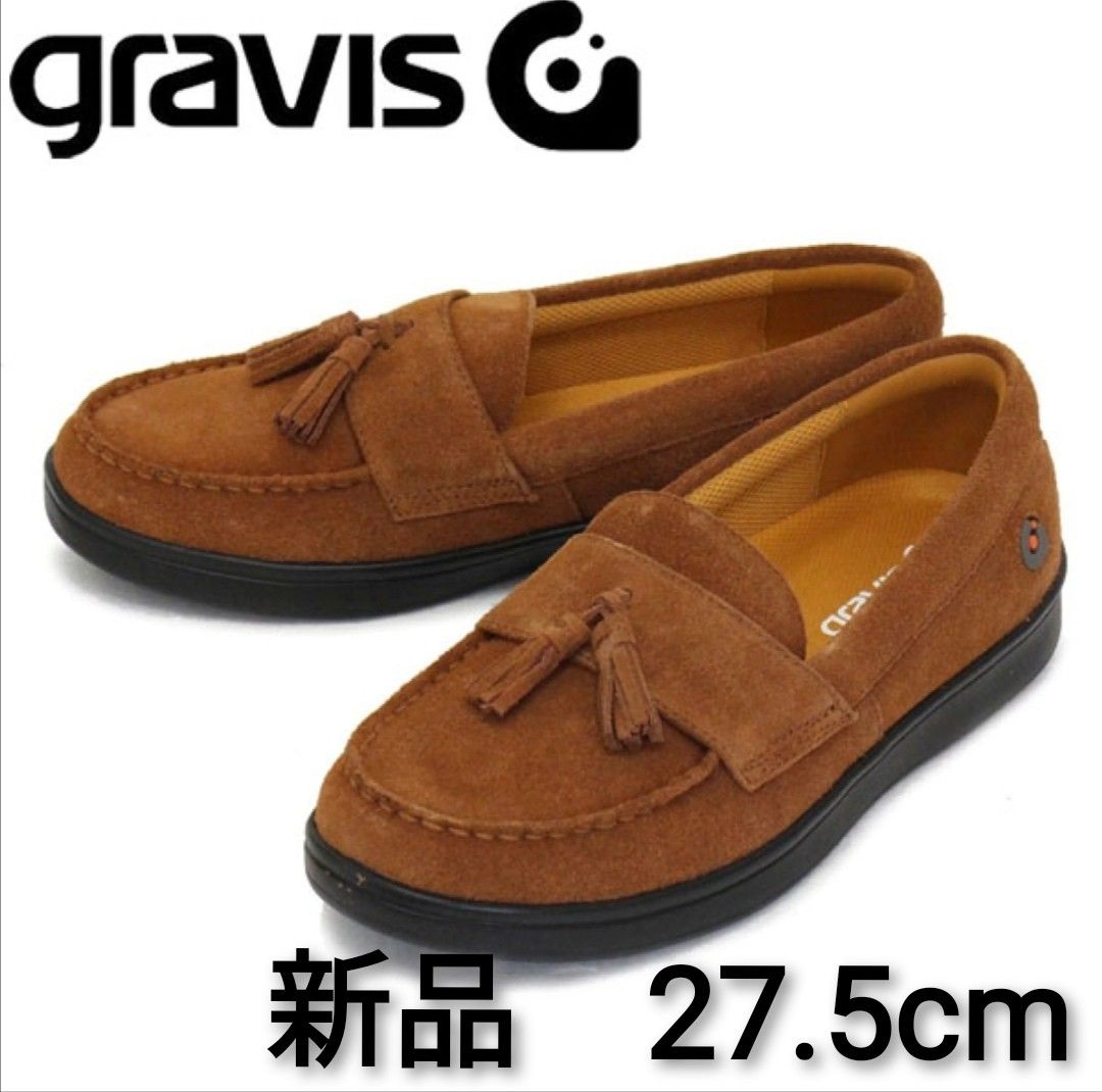 新品　gravis　27,5cm　オージェックタッセルスリッポンスニーカー