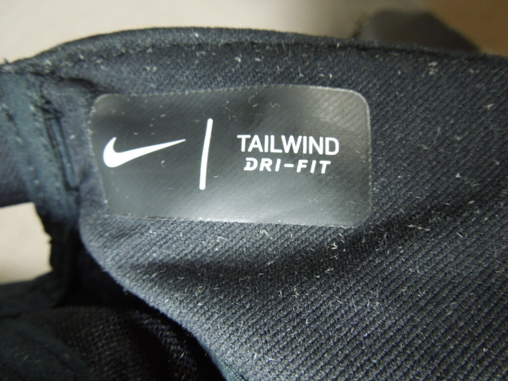 NIKE TAIL WIND DRY FIT ナイキ　ランニングキャップ　ブラック　ベルクロ　DC3633_画像2