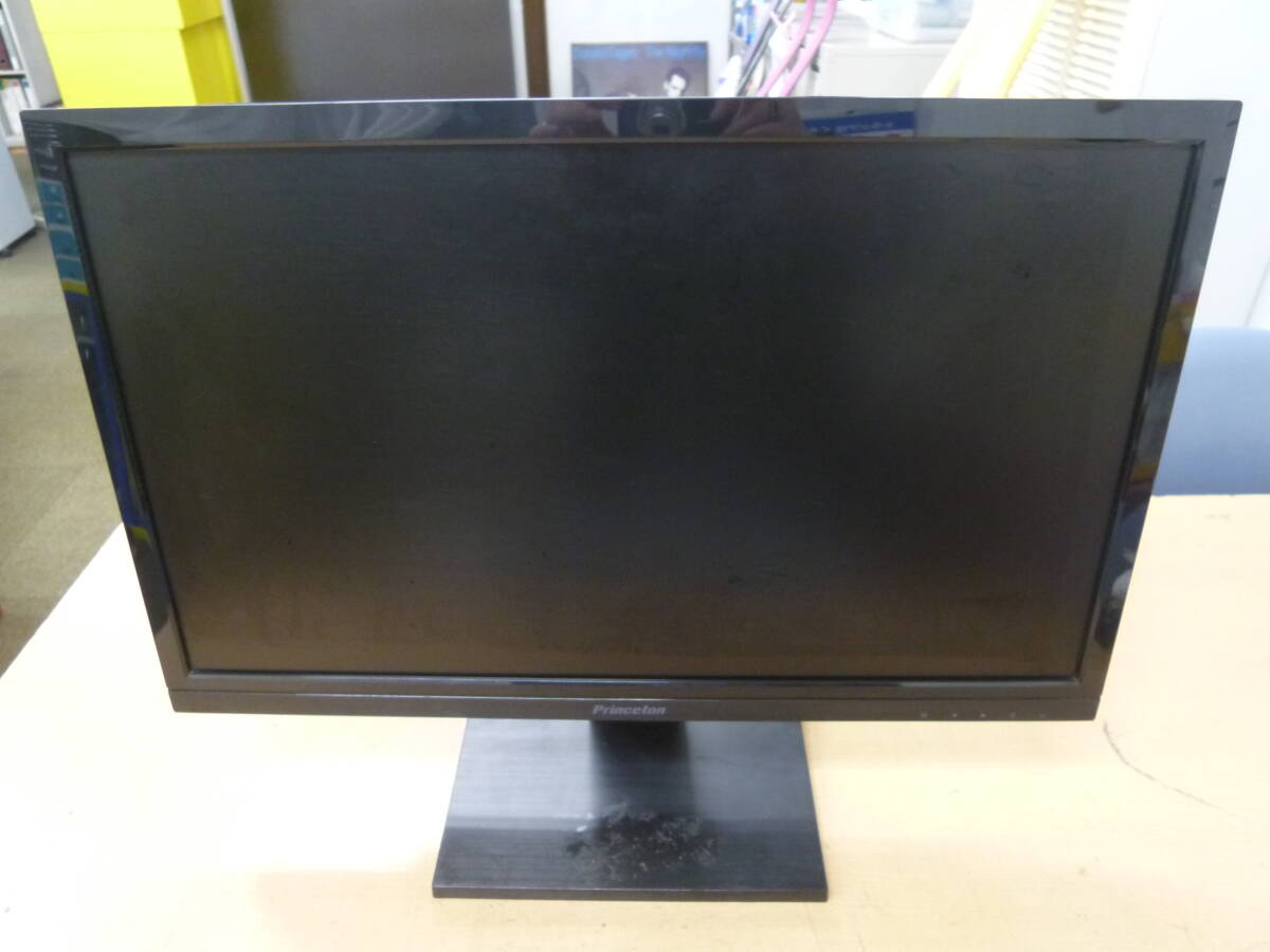 中古(ジャンク品) Princeton/プリンストン 液晶ディスプレイ PTFBKF-22W 21.5V型 [A-302] ◆送料無料(北海道・沖縄・離島は除く)◆_画像2